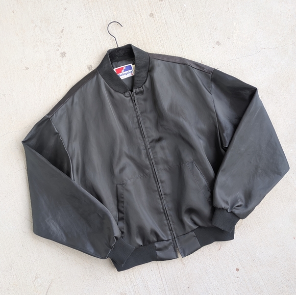 Vintage 90s Camel The Hard Pack U.S. Tour Satin Bomber Jacket - Picture 5 of 7